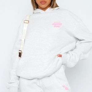 NEW WITH TAGS WHITE FOX HOODIE